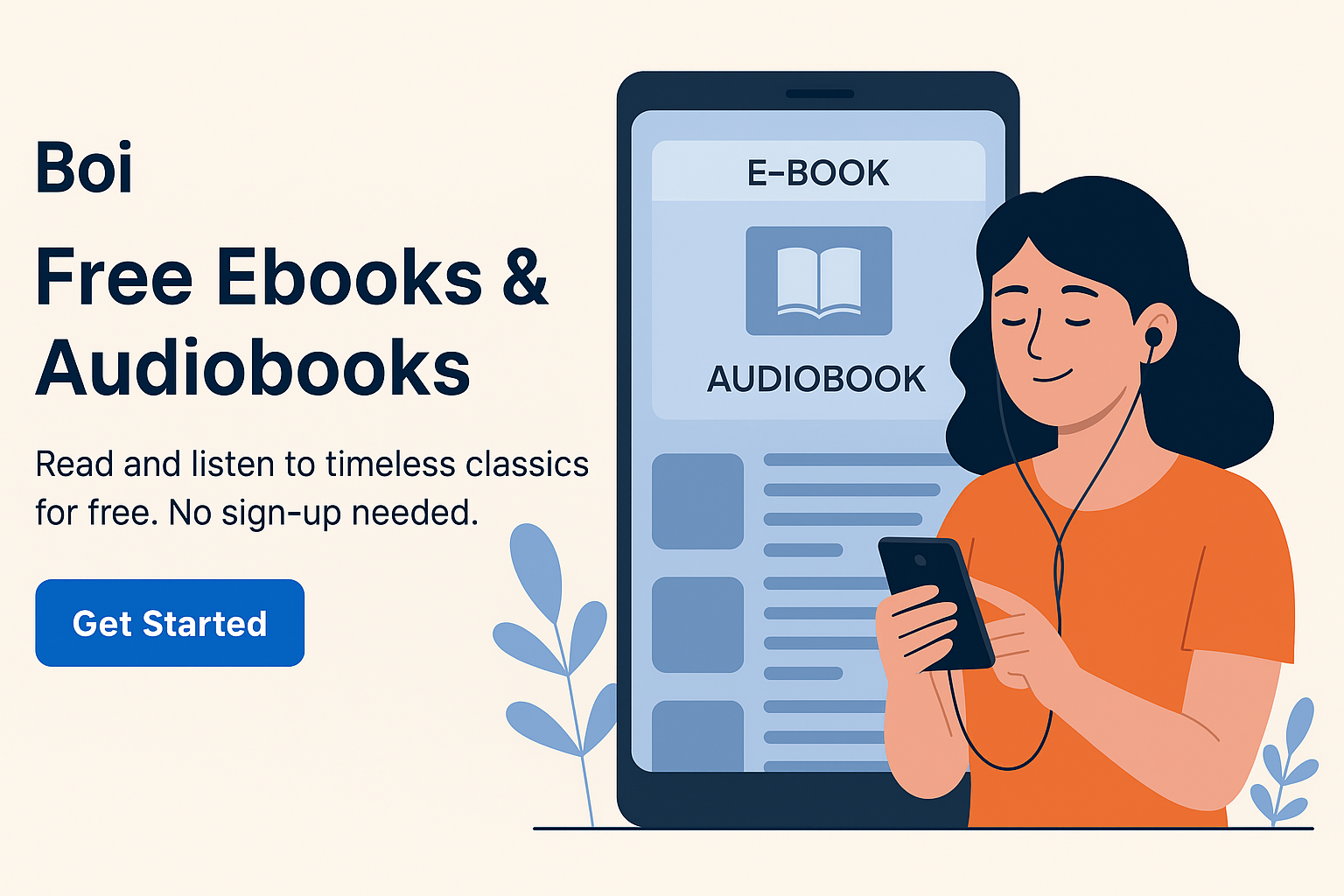 Free Ebooks and Audiobooks App